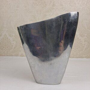 Elegant Silver Vase